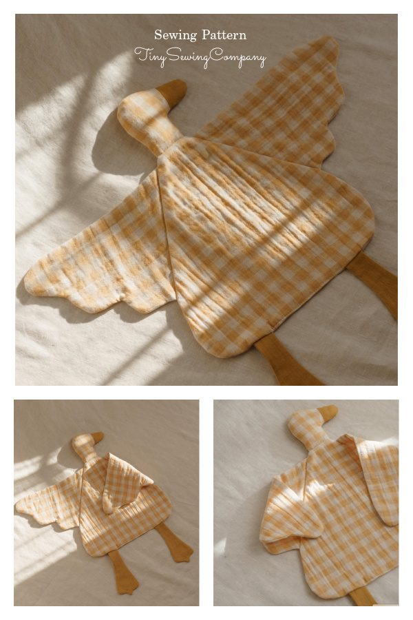 Easy Goose Comfort Blanket Sewing Pattern