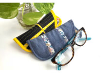Quilted Reading Glasses Case Free Sewing Pattern Quilted Reading Glasses Case Free Sewing Pattern