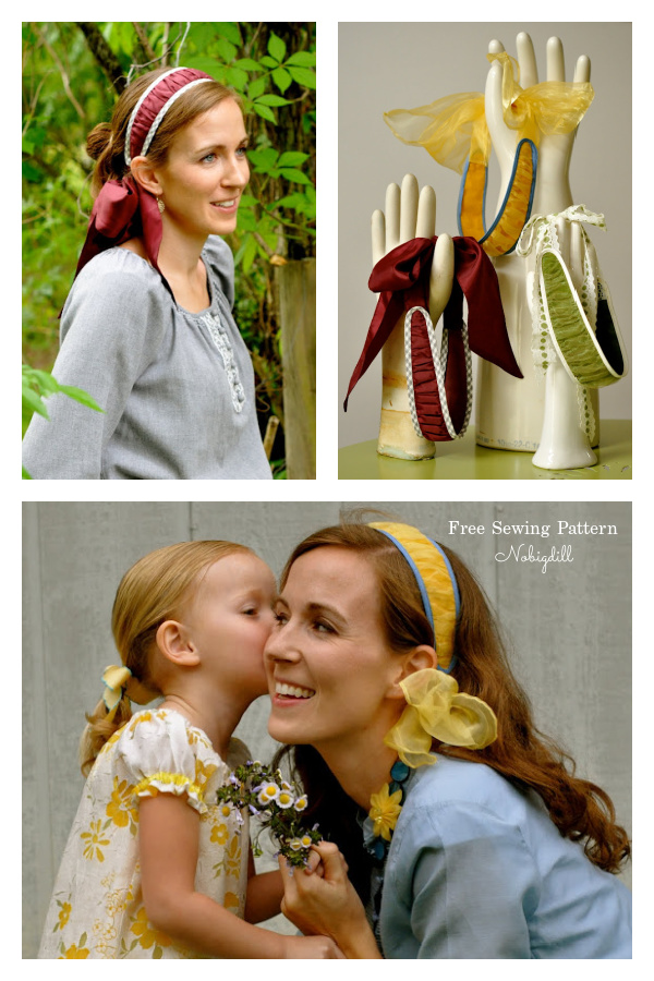 Ruched Headband Free Sewing Pattern