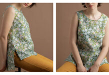 Easy Summer Sasha Hi-Low Hem Boxy Top Free Sewing Pattern Summer Sasha Hi-Low Hem Boxy Top Free Sewing Pattern