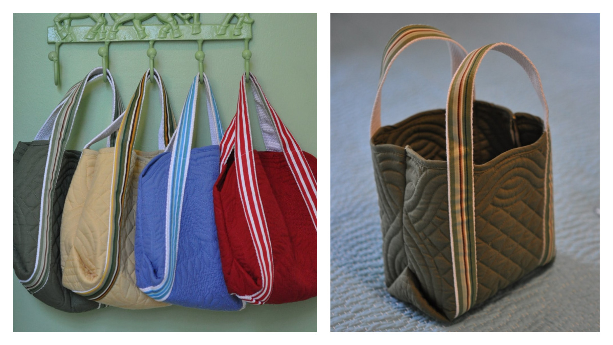 Placemat Into Bag Free Sewing Pattern