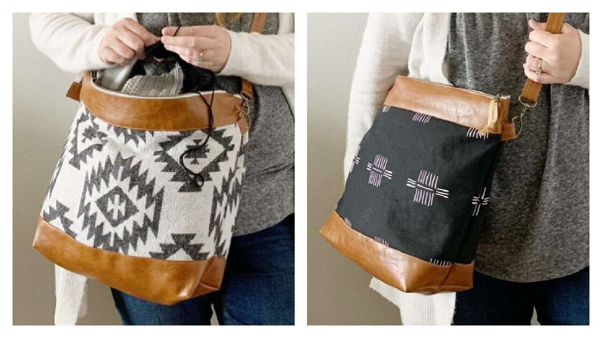 The Beauregard Bag Free Sewing Pattern