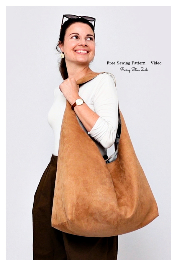 XXL Hobo Bag Free Sewing Pattern